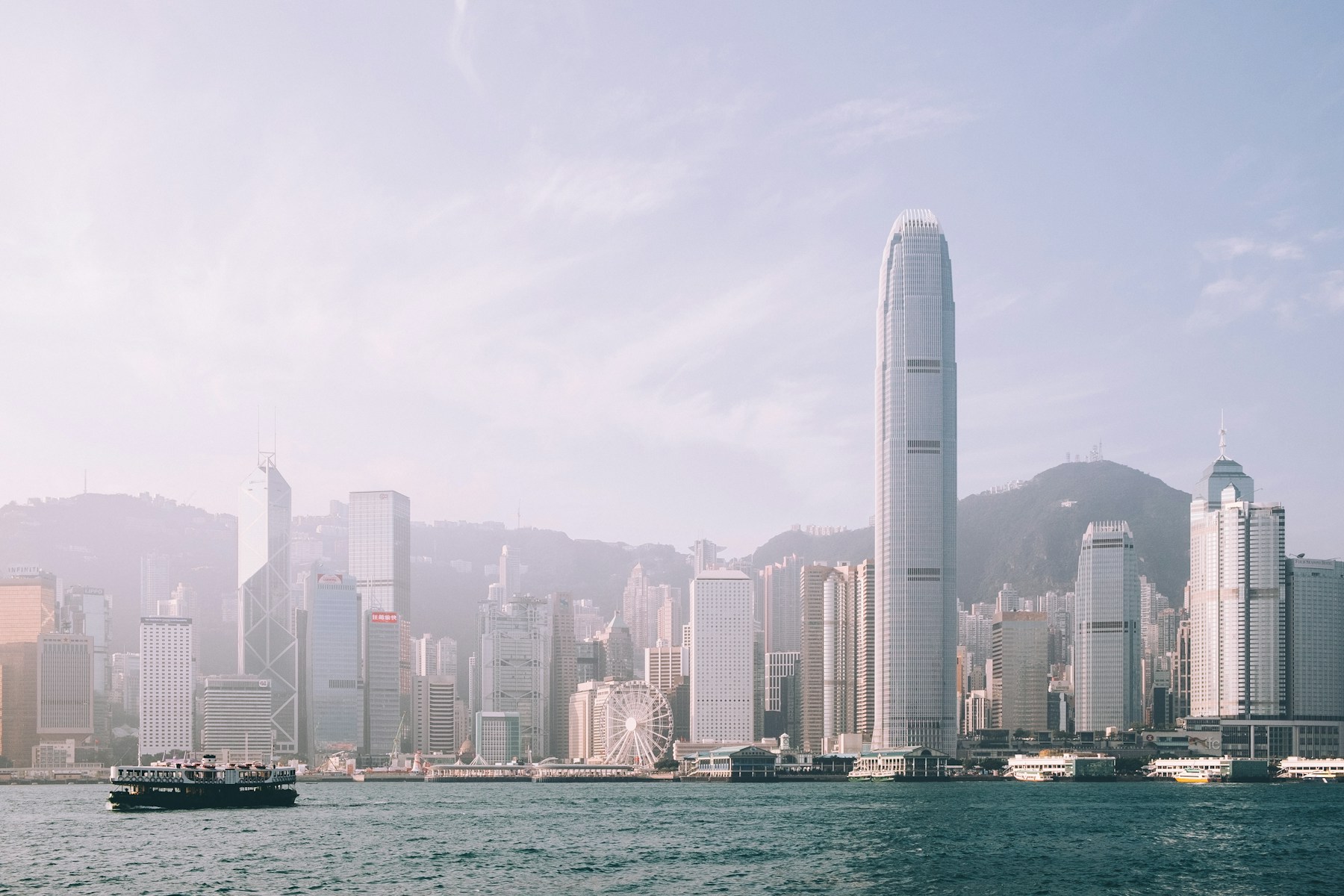 China city skyline